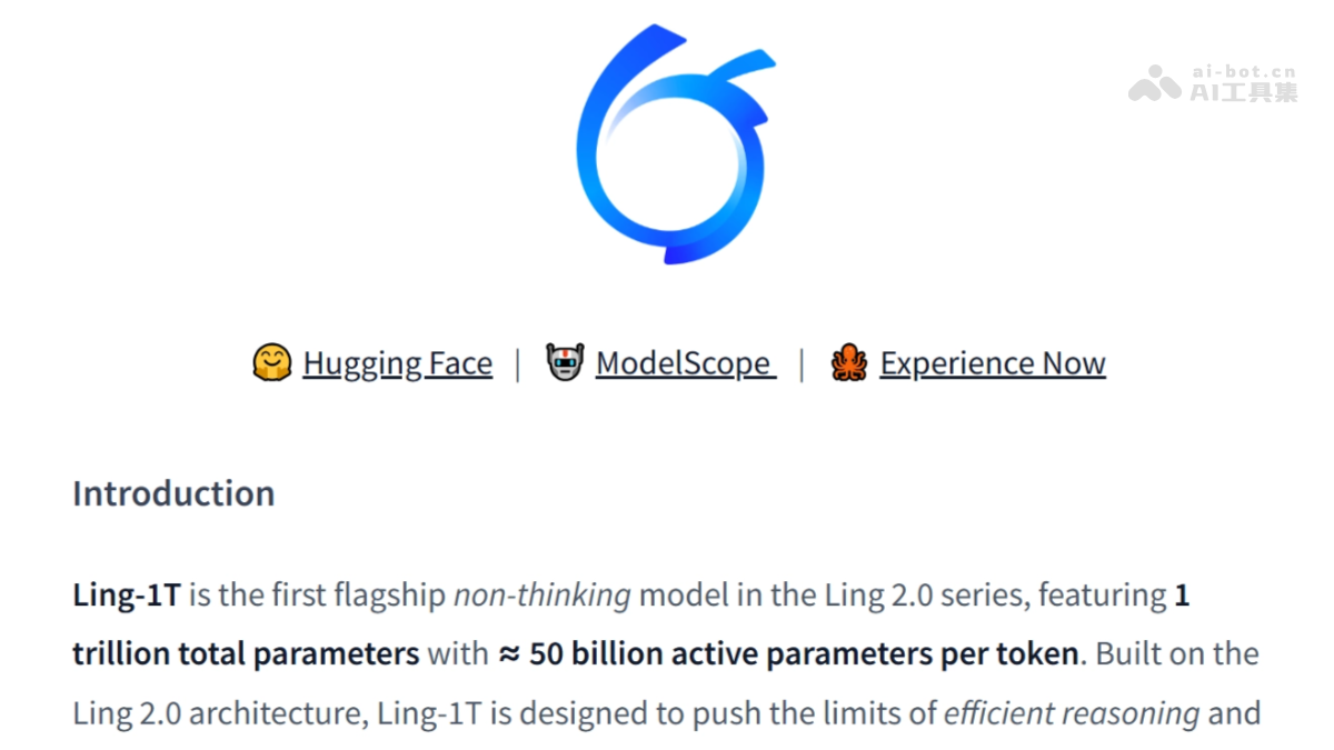 Ling-1T— 蚂蚁集团开源的大型语言模型