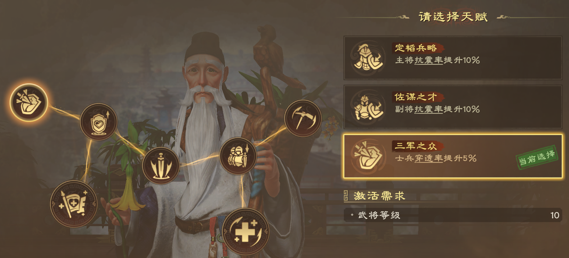 《偃武》华佗天赋加点推荐