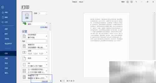 Word每行43字符设置方法
