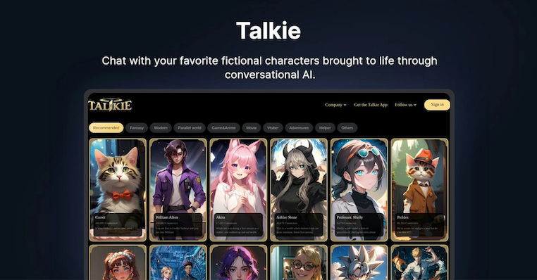 Talkie官方网站最新链接 Talkie智能互动主页直达访问地址