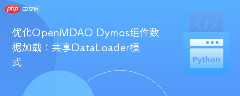 OpenMDAODymos数据优化：共享DataLoader解析