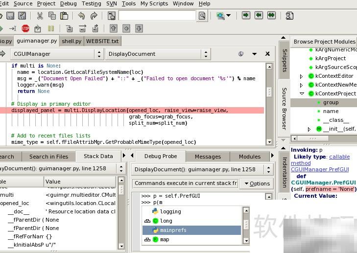 WingIDE调试Matplotlib实用技巧