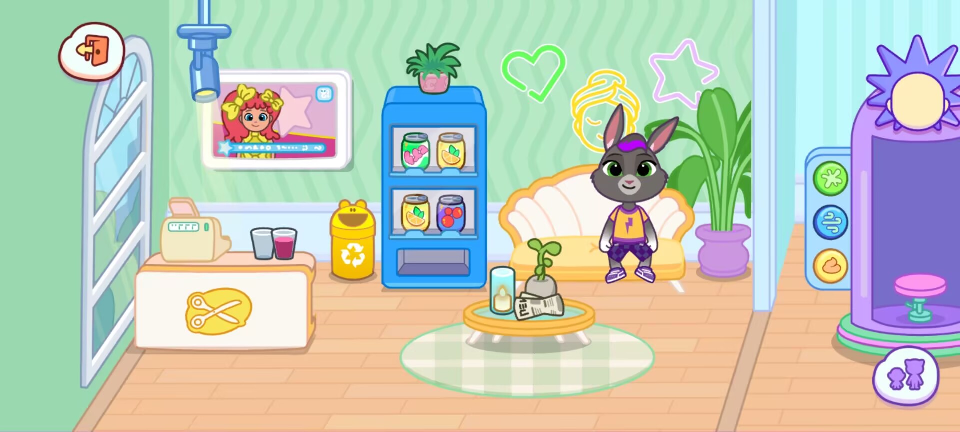 《汤姆猫小镇》发廊玩法全解析