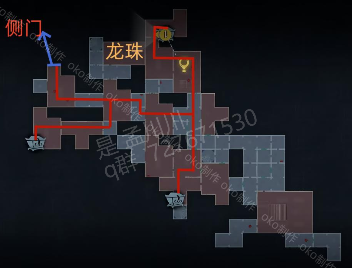 超自然行动组精绝古城困难┗型全地图小抄