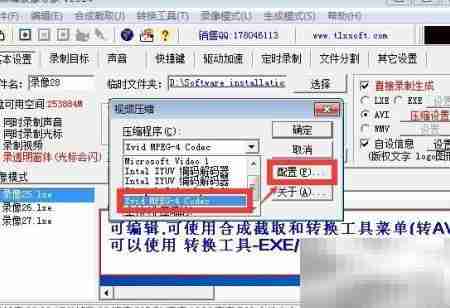 Xvid编码器参数设置指南