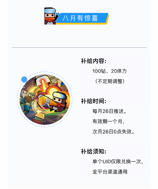 《弹壳特攻队》8月兑换码大公开