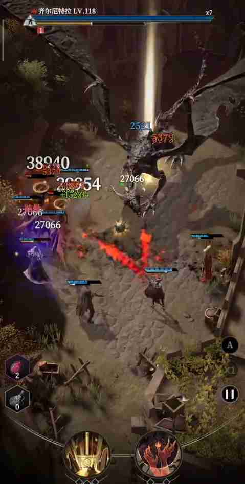 《地下城堡4:骑士与破碎编年史》巨龙齐尔尼特拉打法攻略