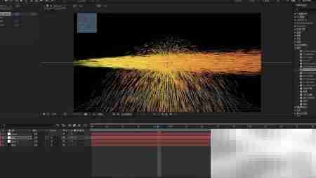 AfterEffects线条分散技巧