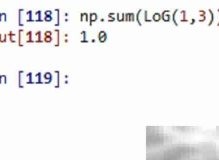 LoG算子构造原理