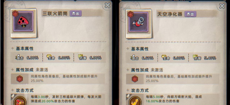 《发条总动员》僚机一览