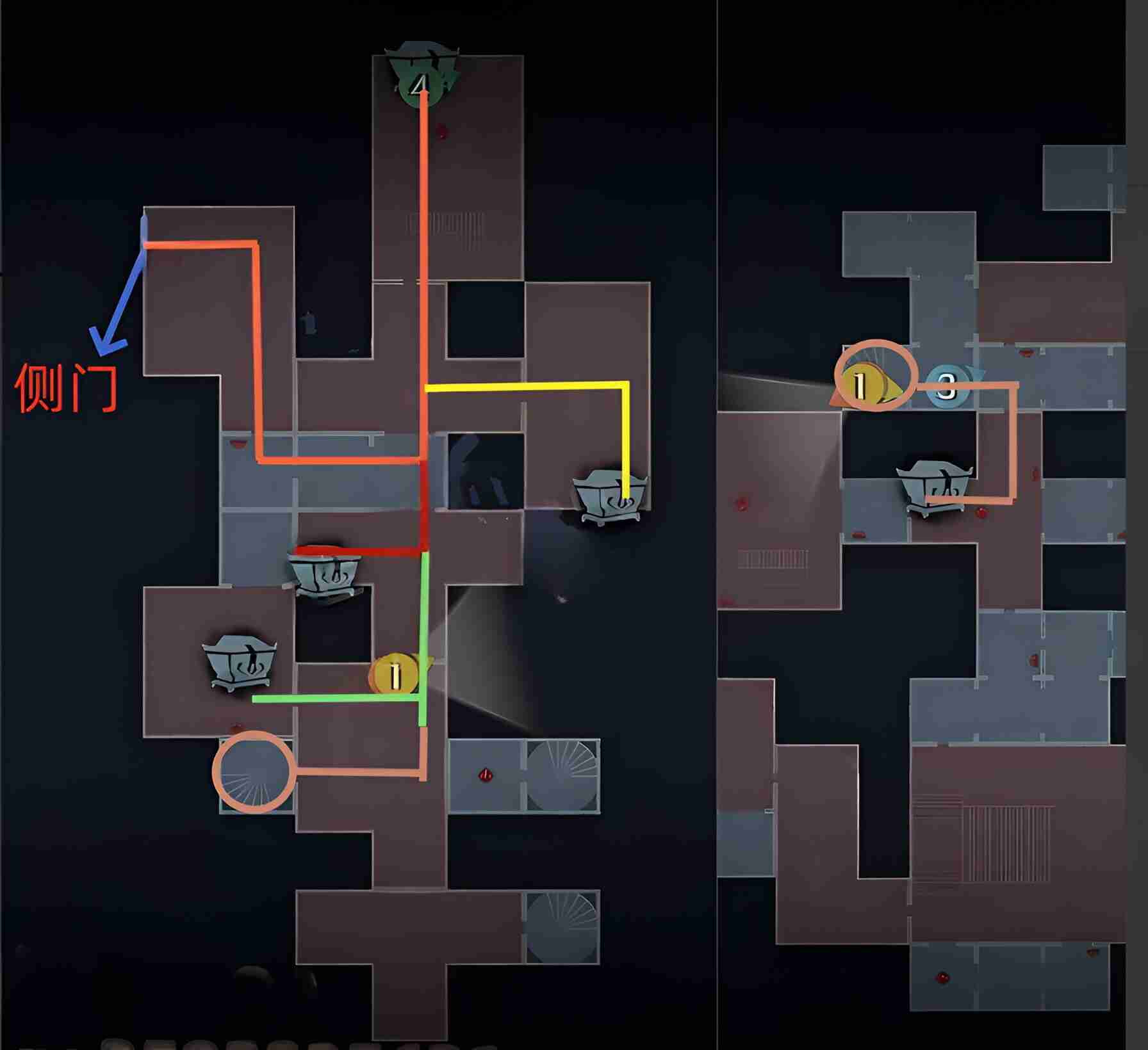 超自然行动组精绝古城困难┓型全地图小抄