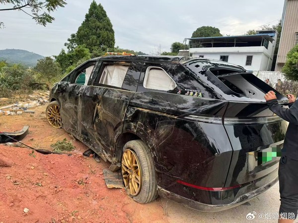 小鹏X9侧翻电池未燃，副总裁回应真相