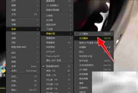 PotPlayer视频左右镜像教程
