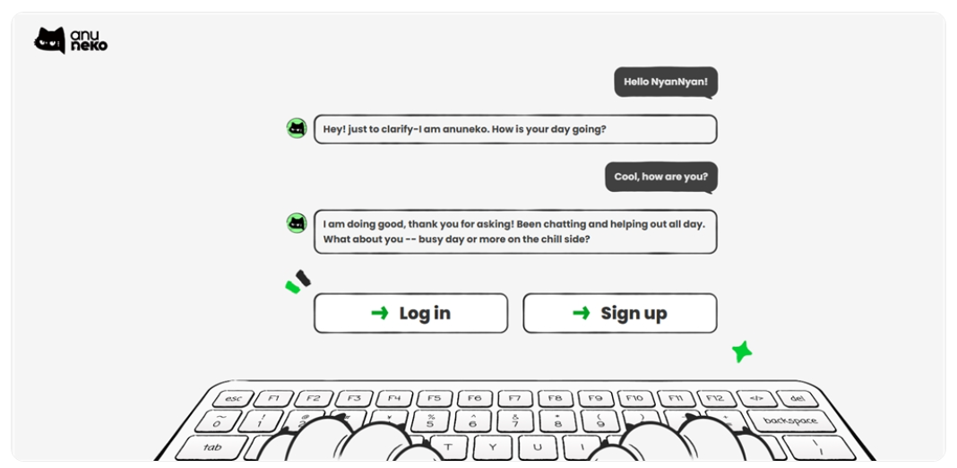 蔡浩宇发布带喵AI聊天模型