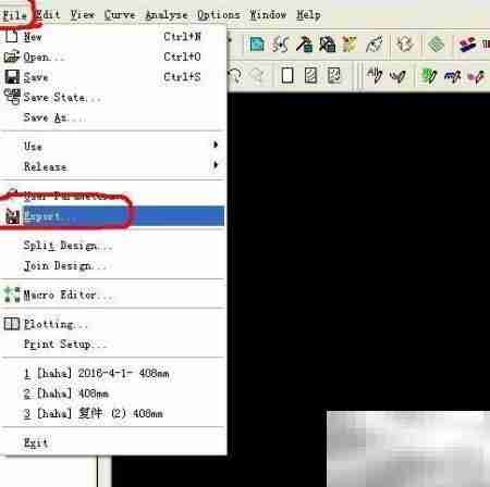 Tribon线型转DXF方法