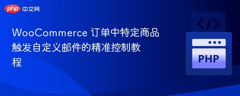 WooCommerce自定义邮件设置教程