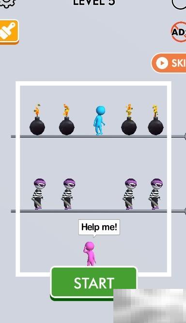 BlueMeetPinkLEVEL5通关攻略