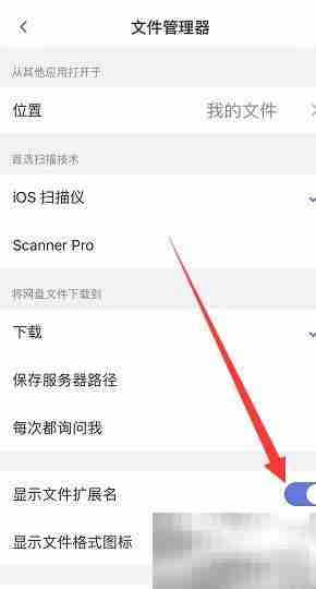 Documents显示文件扩展名设置