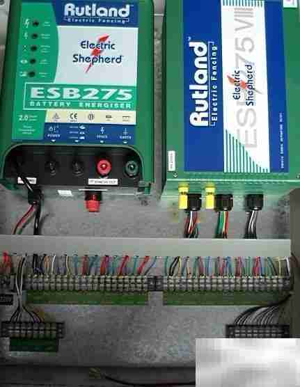 电子围栏系统示意图