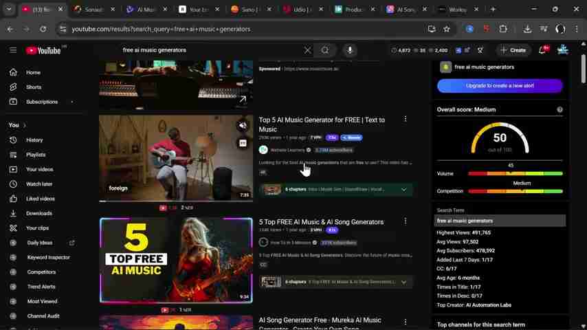 AI音乐生成器终极指南：免费、付费及使用技巧