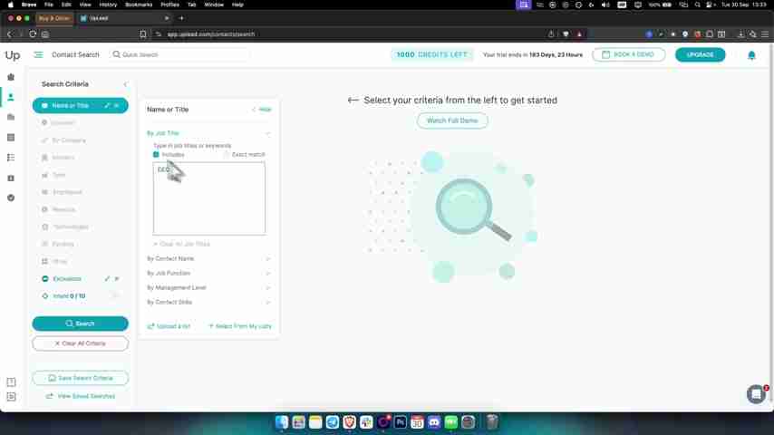 利用AI在五分钟内高效生成潜在客户：UpLead深度教程