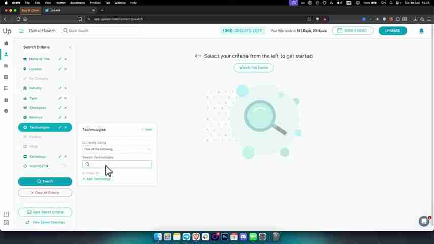 利用AI在五分钟内高效生成潜在客户：UpLead深度教程