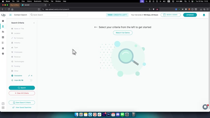 AI五分钟获客技巧：UpLead实战教程