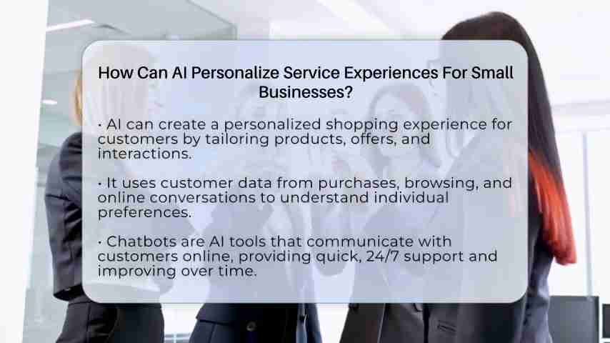 AI赋能小企业:个性化服务体验提升竞争力的秘诀