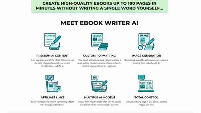 Ebook Writer AI深度测评：是否值得创作者投资？