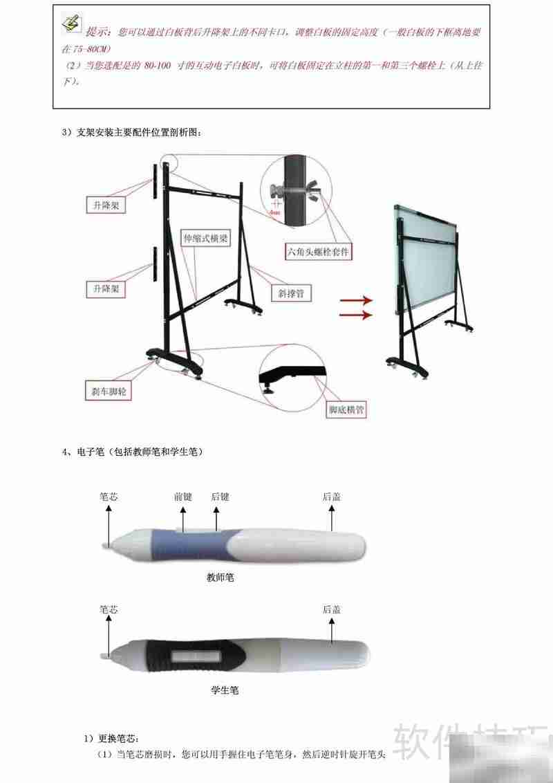IQBoard ET-D双笔白板使用指南