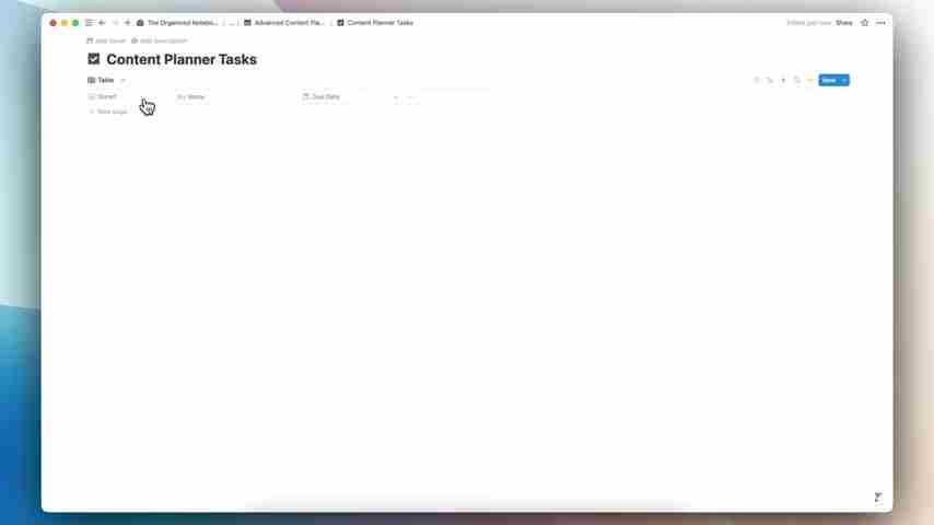 Notion高级内容规划：自动化你的YouTube和社会媒体策略