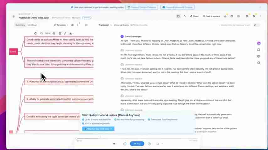 AI会议纪要工具深度评测：Fathom、Notta、Otter.ai等，告别低效