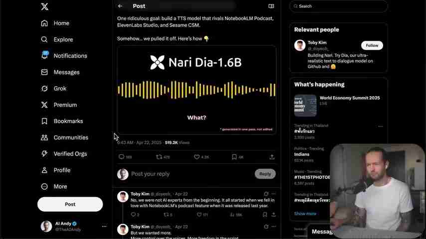 Dia: 免费AI语音生成模型颠覆ElevenLabs？全面测评与教程