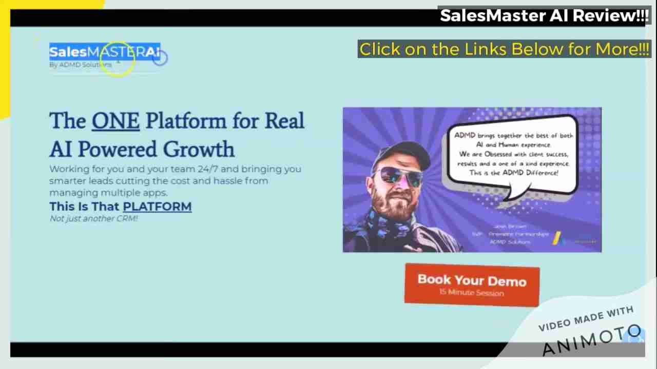 SalesMaster AI：颠覆销售的智能平台，加速企业增长