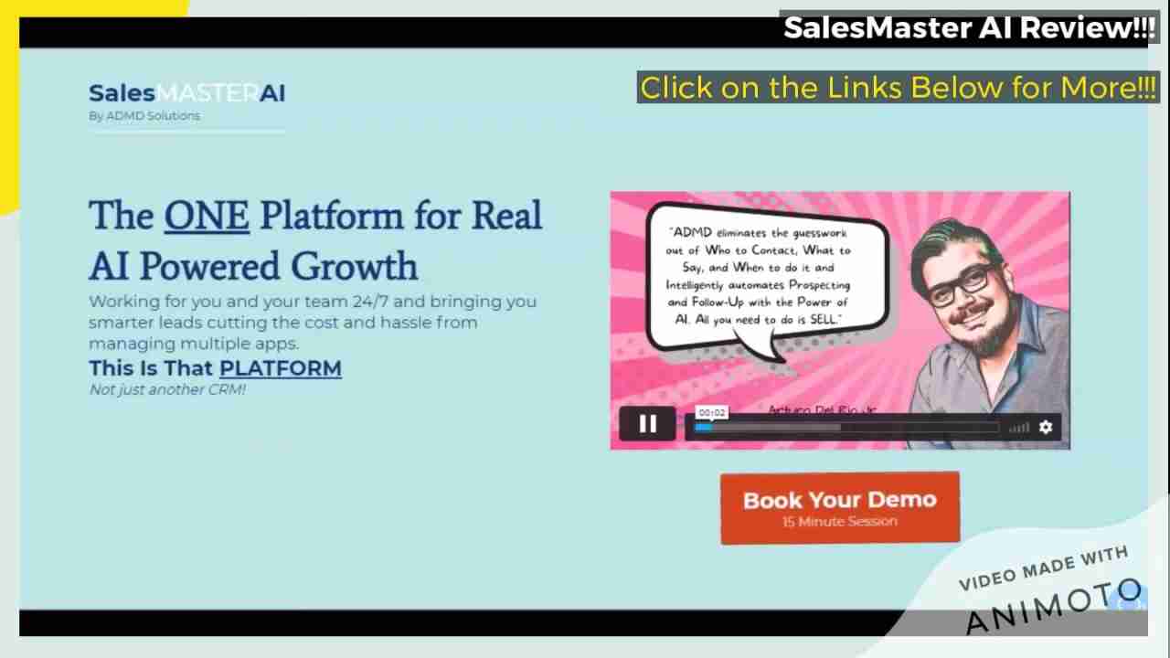 SalesMaster AI：颠覆销售的智能平台，加速企业增长