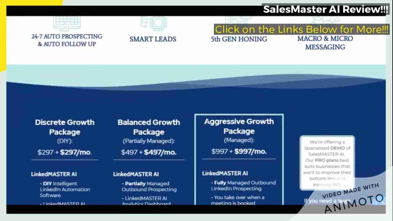 SalesMaster AI：颠覆销售的智能平台，加速企业增长