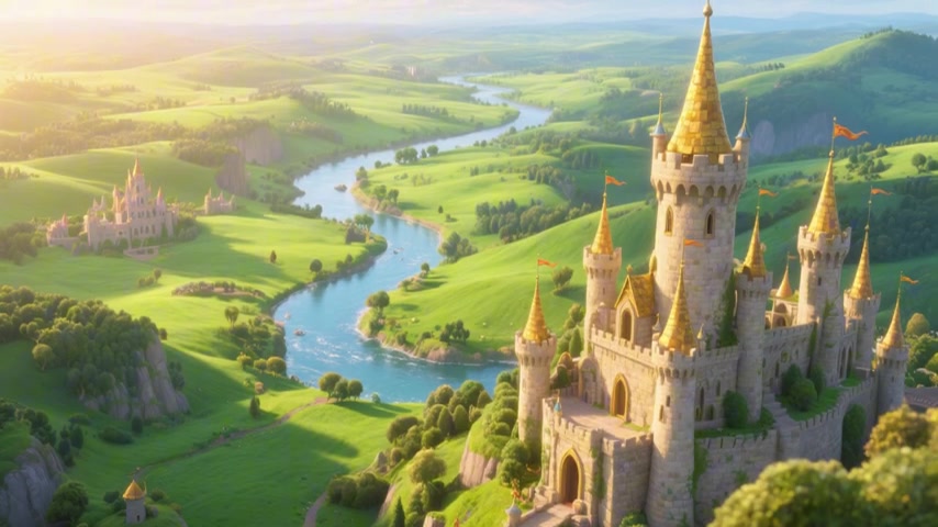 善良农夫的温暖童话故事