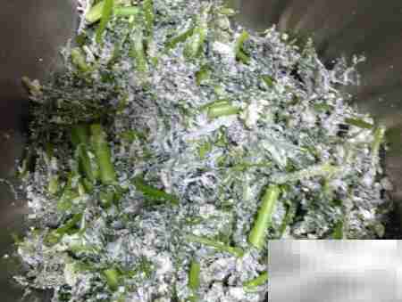 茴香蒸菜，家常美味