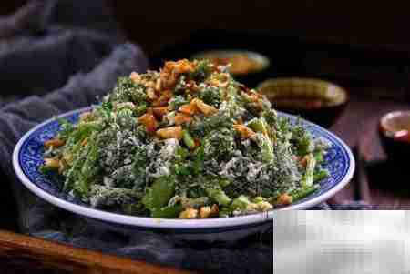 茴香蒸菜，家常美味