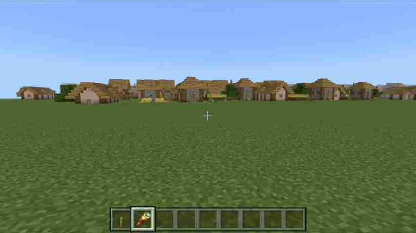 Minecraft指令教学：轻松创建大型村庄 (Plains Village)