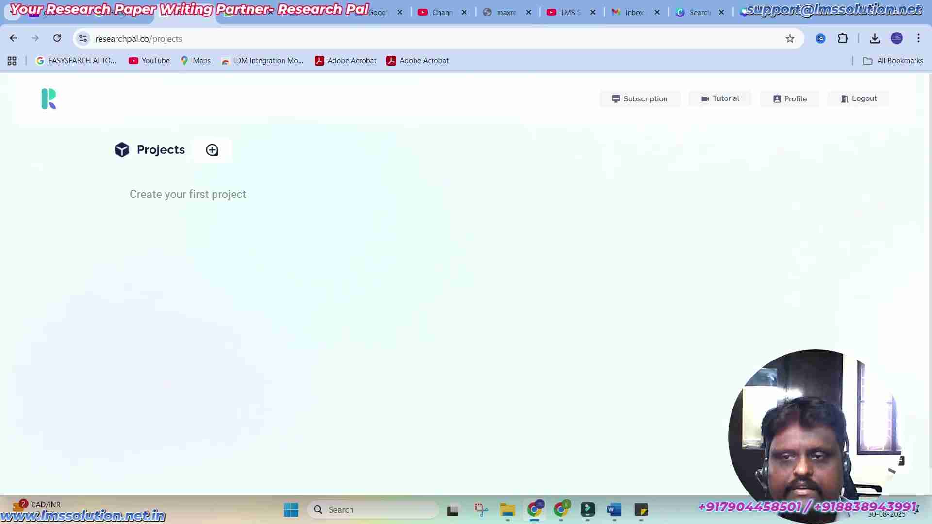 ResearchPal:AI驱动的科研论文写作终极助手
