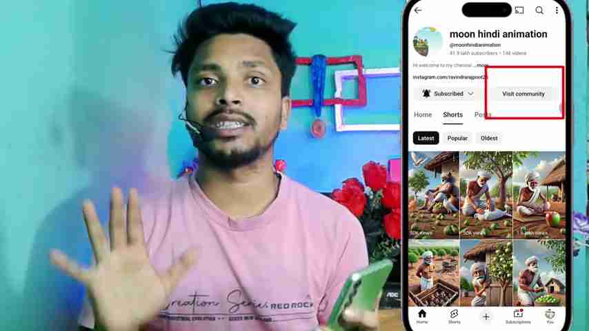 AI语音克隆教程：模仿Moon Hindi Animation的声音