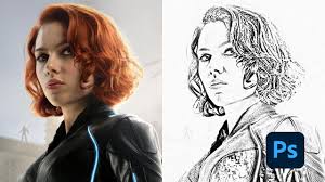 PS素描效果制作教程详解