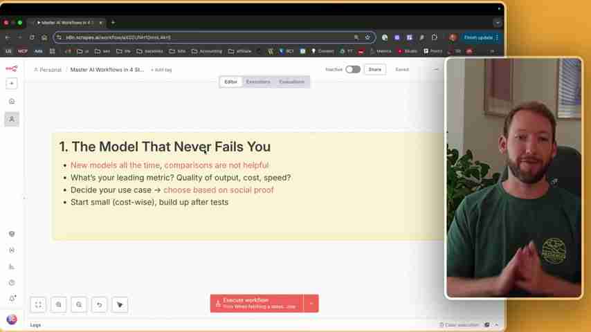 掌握AI工作流:4步构建高效自动化系统