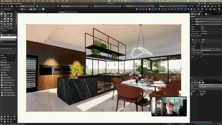 Vectorworks AI可视化工具提升设计草图效率