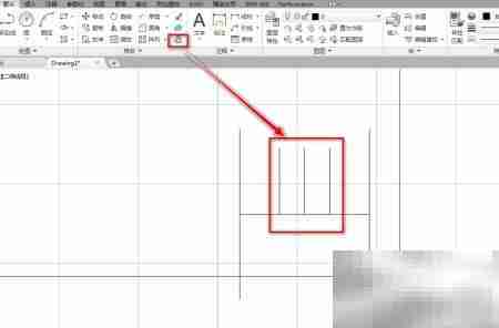 CAD绘制升气管塔板符号