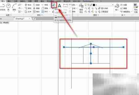 CAD绘制升气管塔板符号