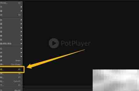 PotPlayer开启图形滤镜教程