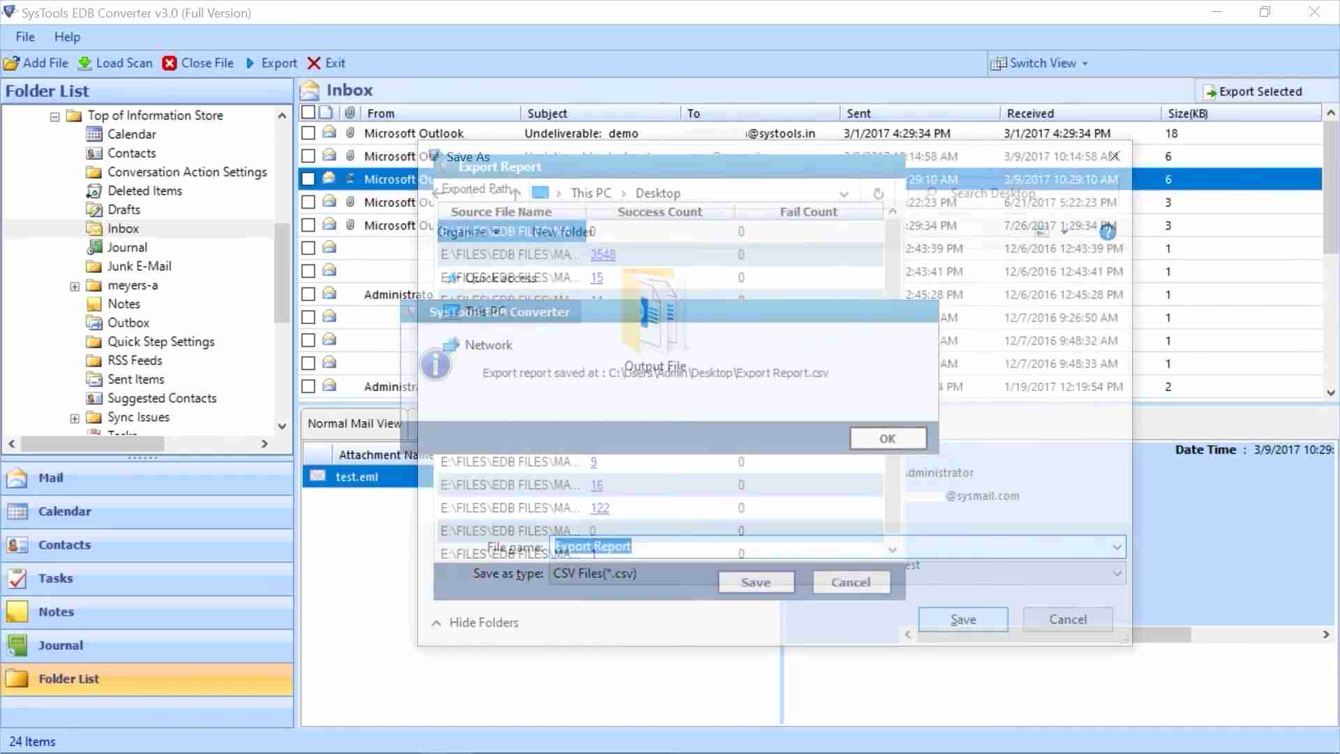 SysTools EDB Converter:轻松转换Exchange EDB文件