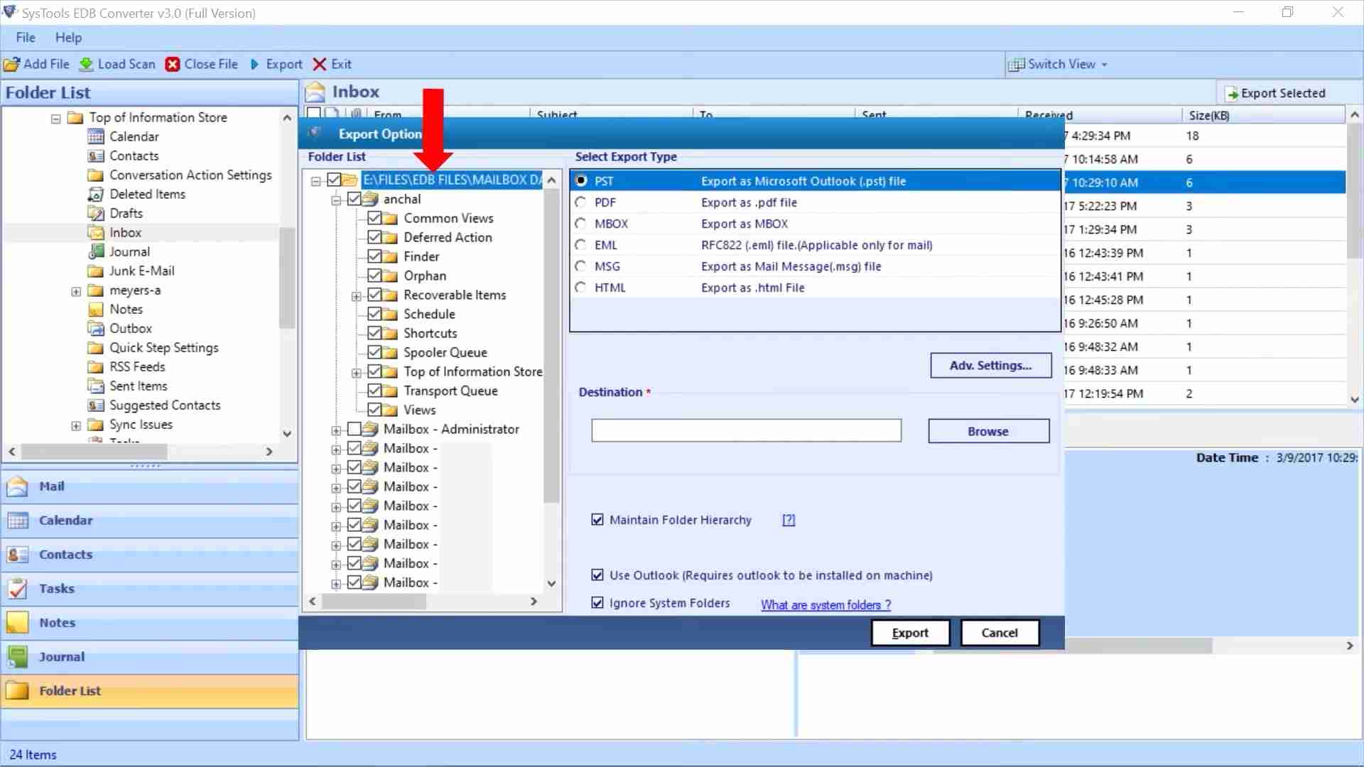 SysTools EDB Converter:轻松转换Exchange EDB文件
